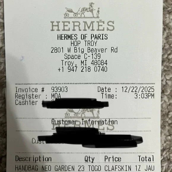 Hermes Garden Party Neo 23 Handbag - Picture 8 of 10